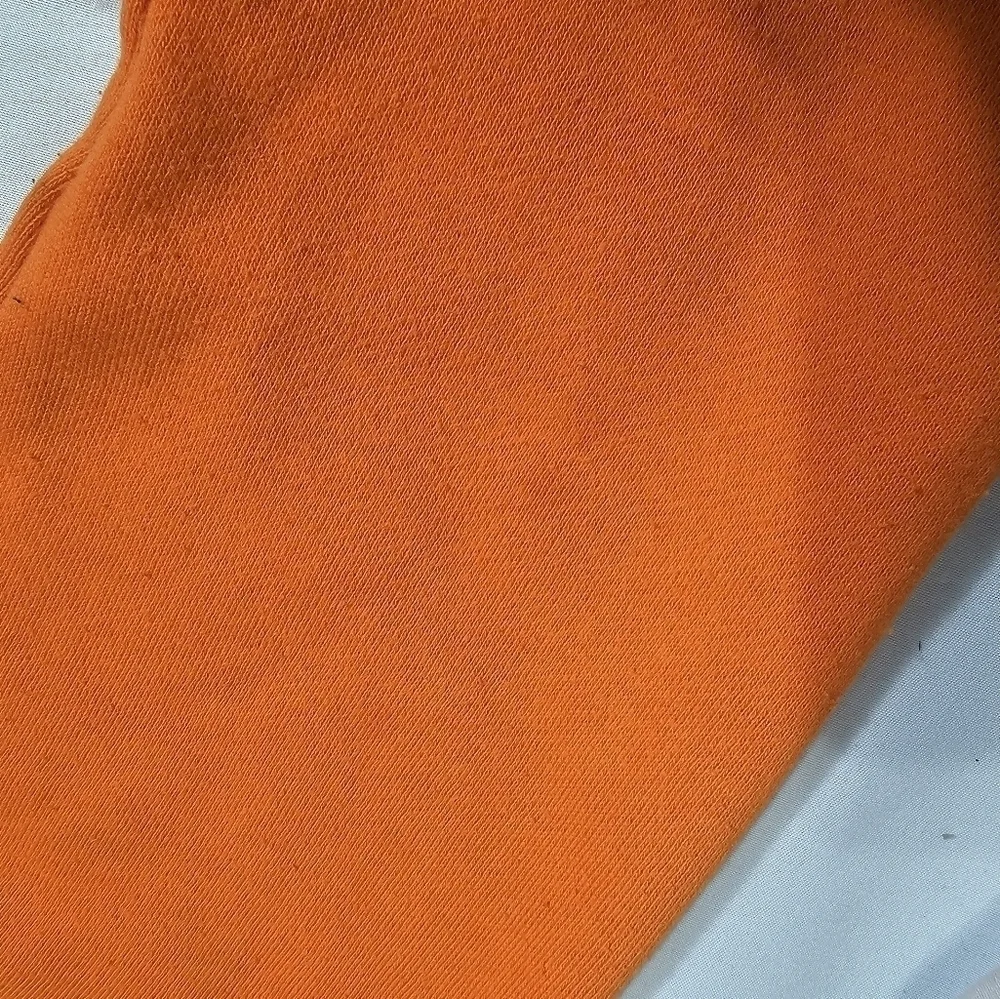 Team Apparel Denver Broncos orange youth sweater front Zipper and pockets
